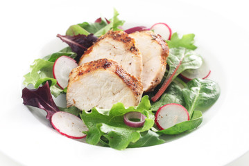 Green Salad with Chicken Breast