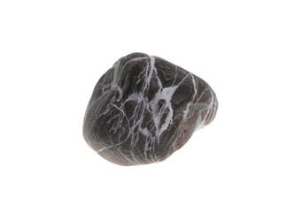 dark sea stone with white pattern