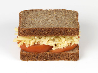 Cheese and Tomato Sandwich
