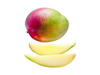 Mango isolated on white background