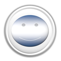Obraz premium friendly smiley button