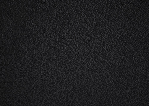 Black leather
