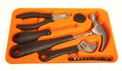 Tools in a toolbox