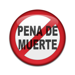 Chapa NO PENA DE MUERTE