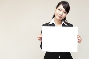 Fototapeta premium a portrait of young business woman