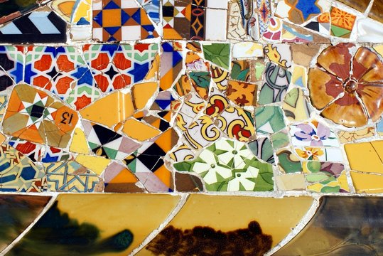 Floral Mosaic Pattern