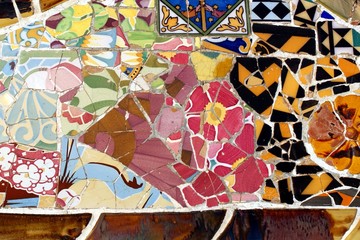 Floral Mosaic Pattern