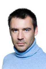 Fototapeta premium man portrait serious