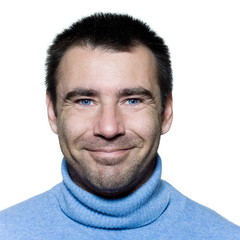 Fototapeta premium man portrait smiling