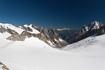 Mont Blanc - Mer de glace glacier