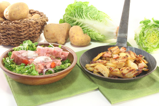 Bratkartoffeln mit S&uuml;lze