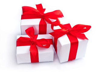 three white box christmas