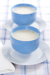 Onion pureed soup