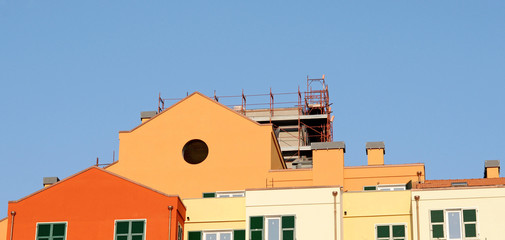houses under construction