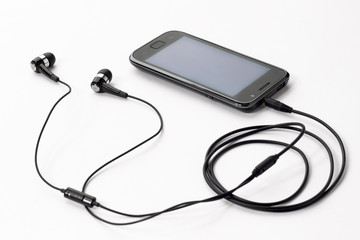 Listening music with mobile phone