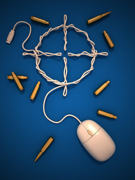 Mouse cable shape crossfire