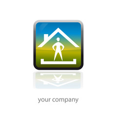 logo entreprise, bâtiment, BTP