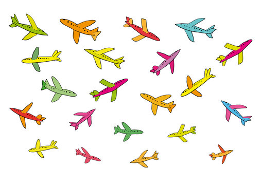 molti aeroplani