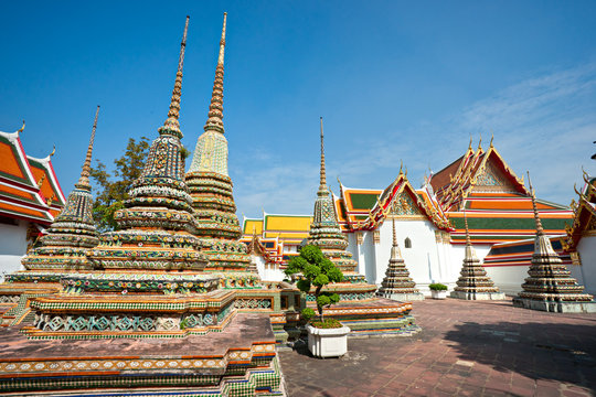 Wat Po,  Bangkok, Thailandia.