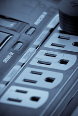 Specially Designated Power Plugs on Surge Protector