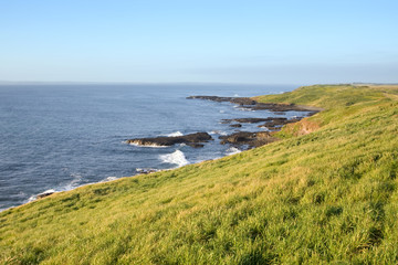 view of the coast of the atlantic ocean