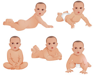 Tan Baby Set Four