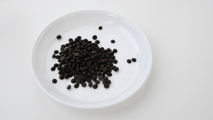 scaglie di cioccolato fondente