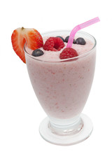 Smoothie mit Beeren