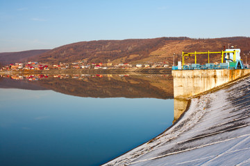 Budeasa, Arges - barrage lake in Romania