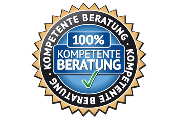 Kompetente Beratung Siegel / Button