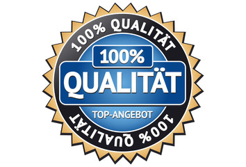 Qualität Siegel / Button