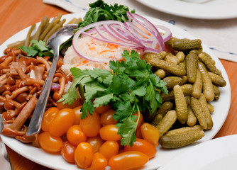 vegetable arrangement