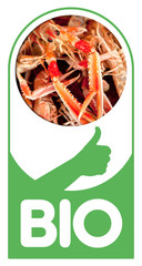 Bio langoustines crustacés alimentation sain santé alimentaire