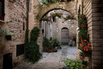 Fototapeta na wymiar Spello, Umbria