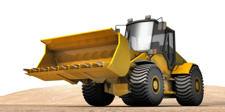 bagger v4 freigestellt