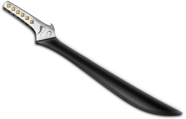 Fantasy Sword Black Blade