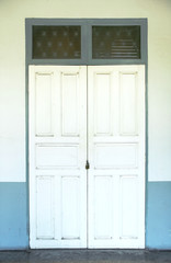 white door