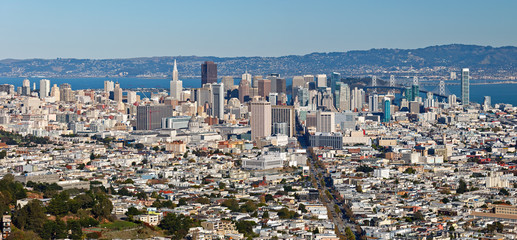 View on San Francisco from Twin Peaks