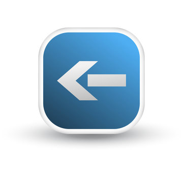 Symbole vectoriel fl&egrave;che gauche 12