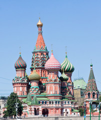 Fototapeta na wymiar St. Basil's Cathedral. Moscow