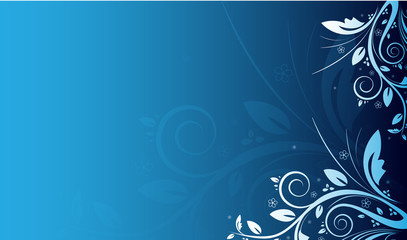 Floral background with place for your text