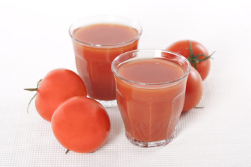 Fresh tomato juice