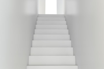 Fototapeta na wymiar Stairway to the light