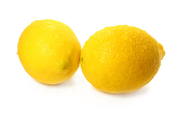 lemon isolated on a white background