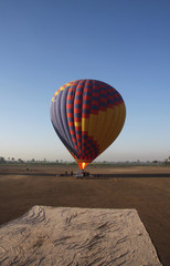 Hot air ballooning Luxor Egypt