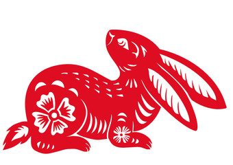 Chinese Zodiac of Rabbit Year 2011.