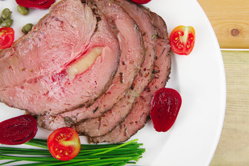 grilled barbecue on wood