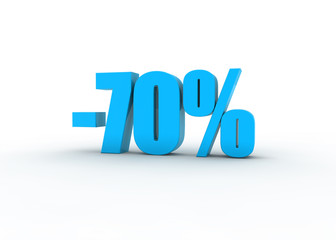 70% discount