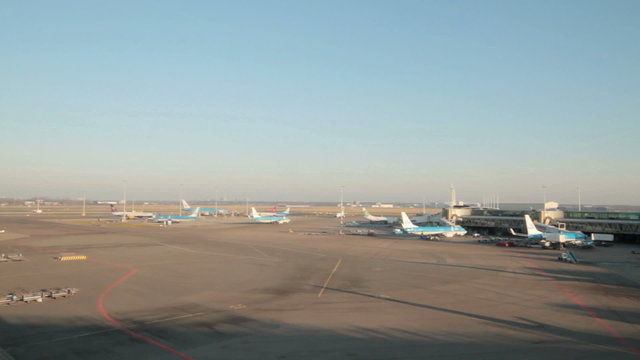 Airport Schiphol in the Netherlands