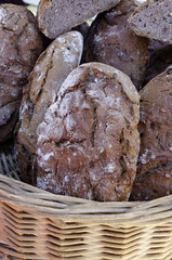 Brot auf dem Wochenmarkt